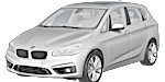 BMW F45 U0345 Fault Code
